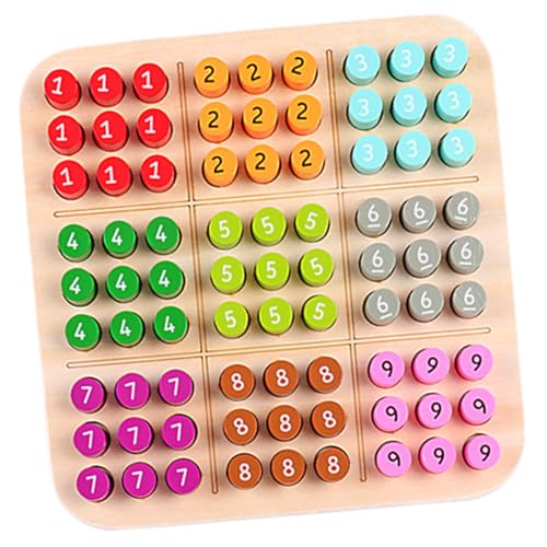 Supvox Holz Sudoku Legespiel für Pädagogisches Brettspiel mit Zahlen Logisches Denkspiel Tragbares Lernspielzeug für Vorschule und Gedächtnistraining Geeignet für Jahre Supvox Holz Sudoku Legespiel für Pädagogisches Brettspiel mit Zahlen Logisches Denkspiel Tragbares Lernspielzeug für Vorschule und Gedächtnistraining Geeignet für Jahre von Supvox