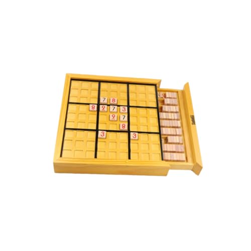 Supvox Holz Sudoku Schachbrett für Logisches Intelligentes Denkspiel für Erwachsene und Kreatives Puzzle für Entspannende DIY Spielstunden für Partys Supvox Holz Sudoku Schachbrett für Logisches Intelligentes Denkspiel für Erwachsene und Kreatives Puzzle für Entspannende DIY Spielstunden für Partys von Supvox