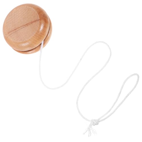 Supvox Holz Jo Jo Ball Spielzeug Für Draußen Unisex Fingerspitzen Ball Mit Schnur Lernspielzeug Für Früherziehung Tragbar von Supvox
