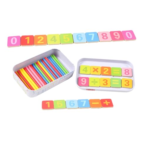 Supvox Holz Zählstäbe Pädagogisches Arithmetik Lernspielzeug Montessori Mathe Stäbchen für Vorschule Logisches Denken Zahlen Lernen Ab Jahren Supvox Holz Zählstäbe Pädagogisches Arithmetik Lernspielzeug Montessori Mathe Stäbchen für Vorschule Logisches Denken Zahlen Lernen Ab Jahren von Supvox