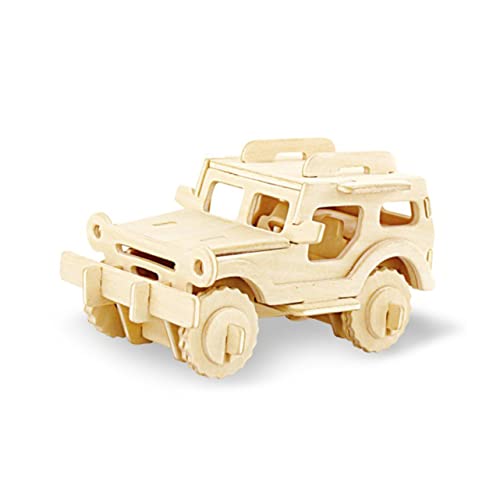 Supvox Holzauto Puzzle Modell aus Hochwertigem Material Lernspielzeug für Fördert Kreativität und Hand Auge Koordination für Jungen Supvox Holzauto Puzzle Modell aus Hochwertigem Material Lernspielzeug für Fördert Kreativität und Hand Auge Koordination für Jungen von Supvox