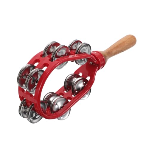 Supvox Holzgriff Jingle Bells für Weihnachtsfeiern und Musikalische Aktivitäten Fördert Rhythmusfähigkeiten Lebendige Supvox Holzgriff Jingle Bells für Weihnachtsfeiern und Musikalische Aktivitäten Fördert Rhythmusfähigkeiten Lebendige von Supvox