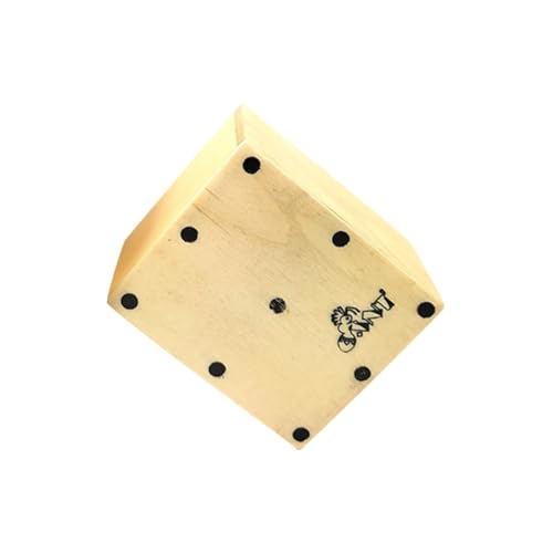 Supvox Holzkasten -Drum Sandrohr Percussion-Musik Instrumentenspielzeug Musikinstrument Handpercussion Handschlaginstrument Kleinkindinstrument Percussion Instrument Plastik von Supvox
