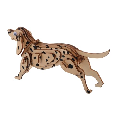 Supvox Holzpuzzle Hund Tiermodell DIY Puzzle für Erwachsene Lernspielzeug für Kreative Aktivitäten Deko Element und Detailreiche Handgefertigte Holzstruktur Supvox Holzpuzzle Hund Tiermodell DIY Puzzle für Erwachsene Lernspielzeug für Kreative Aktivitäten Deko Element und Detailreiche Handgefertigte Holzstruktur von Supvox