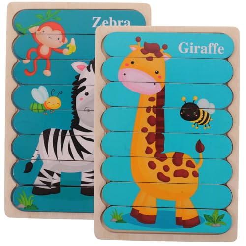 Supvox Holzpuzzle Teiliges Lernspielzeug aus Robustem Holz mit Buntem Zebra und Giraffe Fördert Feinmotorik Hand Auge Koordination und Spielerisches Lernen für Kleinkinder Supvox Holzpuzzle Teiliges Lernspielzeug aus Robustem Holz mit Buntem Zebra und Giraffe Fördert Feinmotorik Hand Auge Koordination und Spielerisches Lernen für Kleinkinder von Supvox