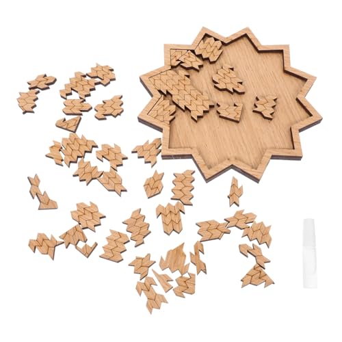 Supvox Holzpuzzle für Erwachsene und Jugendliche Kreatives Unregelmäßiges Jigsaw aus Glattem Sicherem Holz Stressabbauendes Denkspielzeug für Puzzle Freizeitspielzeug Supvox Holzpuzzle für Erwachsene und Jugendliche Kreatives Unregelmäßiges Jigsaw aus Glattem Sicherem Holz Stressabbauendes Denkspielzeug für Puzzle Freizeitspielzeug von Supvox