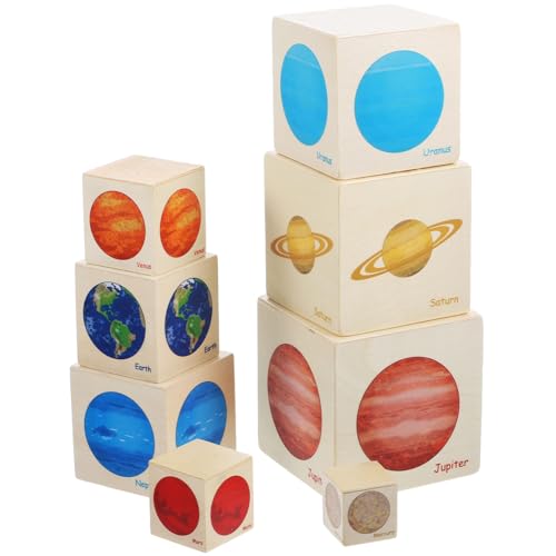Supvox Holzspielzeug Lernspielzeug aus Stabilem Verschleißfestem Holz Pädagogisches Stapelspiel für Frühe von Logischem Denken und Motorischen Fähigkeiten Sicher und Hautfreundlich Supvox Holzspielzeug Lernspielzeug aus Stabilem Verschleißfestem Holz Pädagogisches Stapelspiel für Frühe von Logischem Denken und Motorischen Fähigkeiten Sicher und Hautfreundlich von Supvox