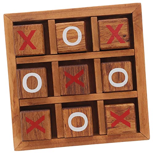 Supvox Holzspielzeug Spiel Interaktives Strategiespiel für Familien Pädagogisches Brettspiel und Neutrales Design und Familienspiel von Supvox