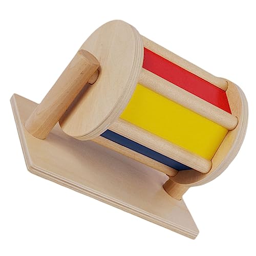 Supvox Holzspielzeug Spinntrommel Lernspielzeug Farb und Größenerkennung Motorikförderung Montessori Kindergarten Pädagogisches Trommelspielzeug Supvox Holzspielzeug Spinntrommel Lernspielzeug Farb und Größenerkennung Motorikförderung Montessori Kindergarten Pädagogisches Trommelspielzeug von Supvox