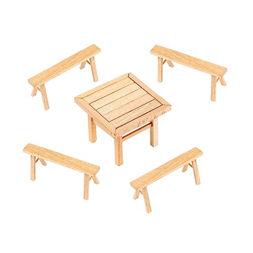 Supvox Holzspielzeug Tisch und Stühle DIY Handmontage Pädagogisches Konstruktionsspielzeug aus Natürlichem Holz für Frühes Lernen und Eltern Junge Mädchen Interaktion Supvox Holzspielzeug Tisch und Stühle DIY Handmontage Pädagogisches Konstruktionsspielzeug aus Natürlichem Holz für Frühes Lernen und Eltern Junge Mädchen Interaktion von Supvox