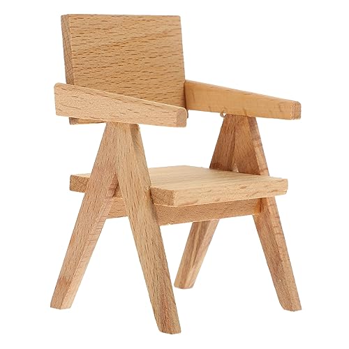 Supvox Holzstuhl Für Puppenhaus Detailgetreue Miniaturmöbel Für Kinderzimmer Wohnzimmer Und Mehr Exquisite Dekoration Für Mikroszenen Supvox Holzstuhl Für Puppenhaus Detailgetreue Miniaturmöbel Für Kinderzimmer Wohnzimmer Und Mehr Exquisite Dekoration Für Mikroszenen von Supvox