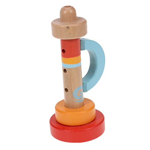 Supvox Holztrompete für Pädagogisches Musikinstrument aus Holz Kreatives Trompetenspielzeug für Frühkindliche Entwicklung und Hörtraining Supvox Holztrompete für Pädagogisches Musikinstrument aus Holz Kreatives Trompetenspielzeug für Frühkindliche Entwicklung und Hörtraining von Supvox