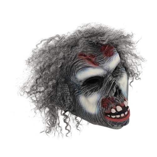 Supvox Horrormaske Skelett Halloween-Gorilla- Gesichtsmaske beängstigende LED Halloween-Party- Halloween Kostümmaske gruselige Cosplay- von Supvox