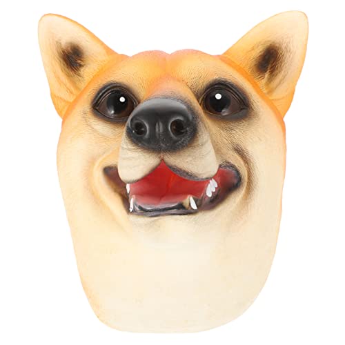 Supvox Hundekopf Handpuppe Lustiges Tier Für Interaktive Fantasieaktivitäten Für Eltern Junge Mädchen Und Kommunikationsförderung Fördert Kreativität Und Tierverständnis von Supvox