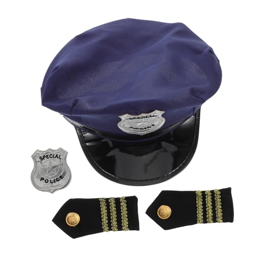 Supvox Hut für Multifunktionales Kostümzubehör für Rollenspiele Geburtstagsfeiern und Hochzeiten und Schulterklappen Cosplay Accessoire von Supvox