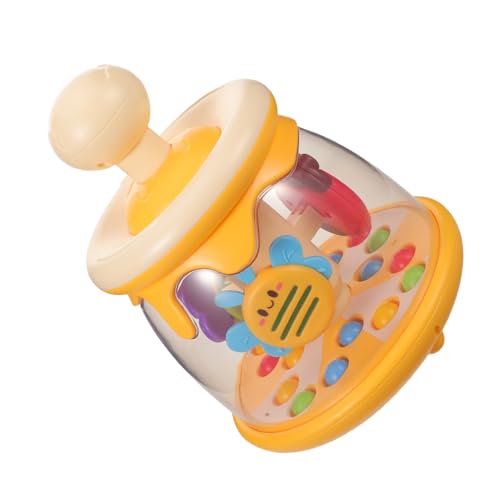 Supvox Insekten Ball mit Drück und Drehfunktion Hüpfend zur Motorischer Fähigkeiten Montessori Lernspielzeug für Kleinkinder Jungen Mädchen zur Frühen Entwicklung von Supvox