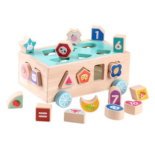 Supvox Intelligentes Holzspielzeug für Kleinkinder Formen und Farberkennungsauto Motorik und Kreativität Fördert Hand Augen Koordination und Beobachtungsfähigkeiten Supvox Intelligentes Holzspielzeug für Kleinkinder Formen und Farberkennungsauto Motorik und Kreativität Fördert Hand Augen Koordination und Beobachtungsfähigkeiten von Supvox