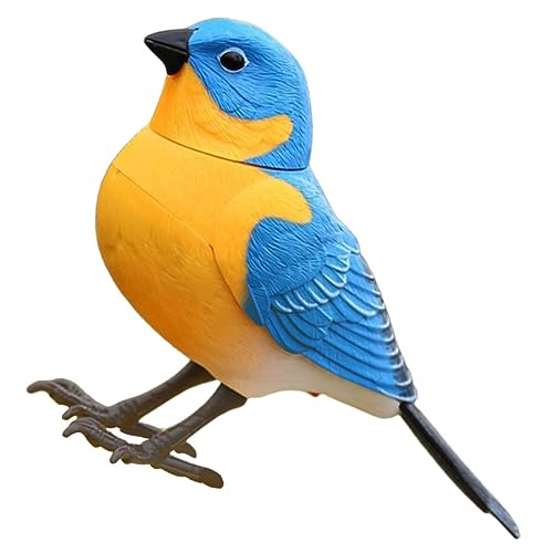 Supvox Singvogel Spielzeug Kunststoff Vogel Figur Helles Design Zufällige Farbe von Supvox
