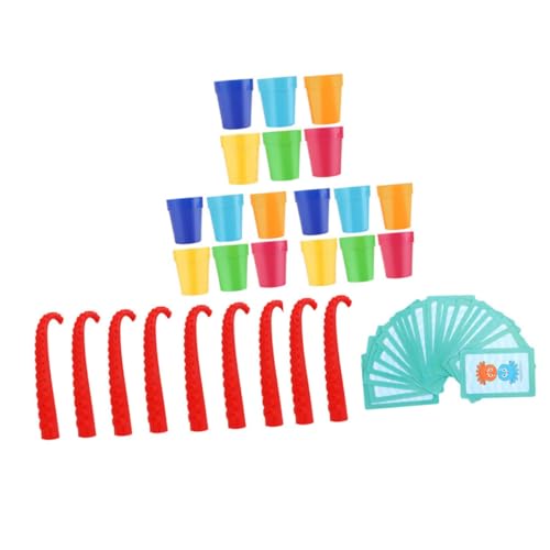 Supvox Interaktives Stapelspielzeug für Lustiges Lernspiel für Jungen und Mädchen Fördert Feinmotorik Logisches Denken und Soziale Fähigkeiten Pädagogisches Spiel zur Eltern Junge von Supvox