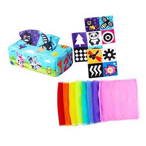 Supvox Interaktives für Kleinkinder Farbige Tissue Box für Fingerübungen Sensorisches Frühen Entwicklung Hochwertiges Langlebiges Lernspielzeug Supvox Interaktives für Kleinkinder Farbige Tissue Box für Fingerübungen Sensorisches Frühen Entwicklung Hochwertiges Langlebiges Lernspielzeug von Supvox
