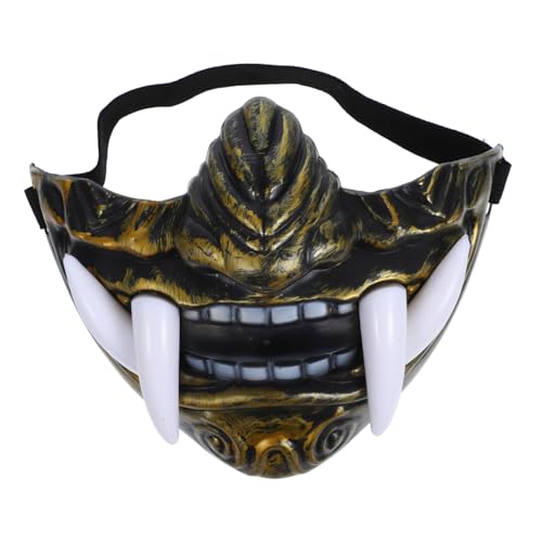 Supvox Japanische Cosplay Maske Elegante Party Maske für Halloween und Kostümpartys Unisex Inspiriert von Traditioneller Japanischer Kultur für Rollenspiele und Aufführungen Supvox Japanische Cosplay Maske Elegante Party Maske für Halloween und Kostümpartys Unisex Inspiriert von Traditioneller Japanischer Kultur für Rollenspiele und Aufführungen von Supvox
