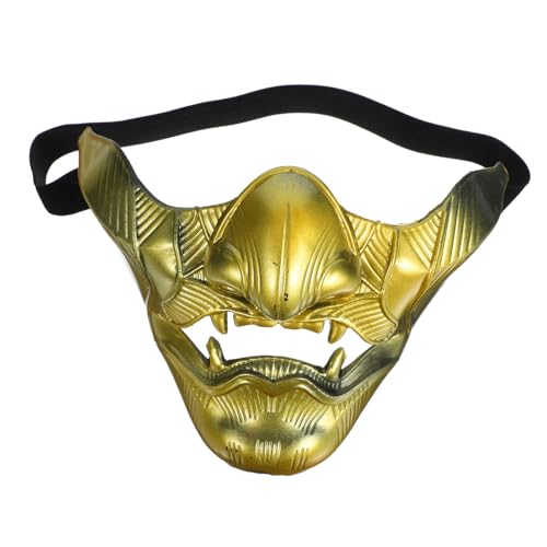 Supvox Japanische Cosplay Maske für Halloween und Kostümpartys Unisex aus Robustem Atmungsaktiv und Komfortabel Geeignet für Bühnenaufführungen und Maskeraden Supvox Japanische Cosplay Maske für Halloween und Kostümpartys Unisex aus Robustem Atmungsaktiv und Komfortabel Geeignet für Bühnenaufführungen und Maskeraden von Supvox