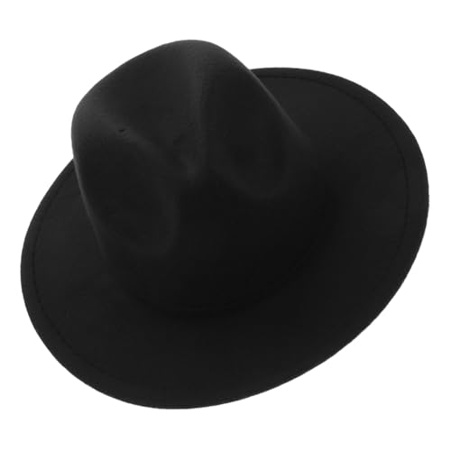 Supvox Jazzhut für verrückte hüte für Stroh Kappe Jungs Fedora-Hut für deko Kopfschmuck für Kinderbühnenaufführung Cap Cosplay -Hut Kostüm Hüte Wolle Schwarz Supvox Jazzhut für verrückte hüte für Stroh Kappe Jungs Fedora-Hut für deko Kopfschmuck für Kinderbühnenaufführung Cap Cosplay -Hut Kostüm Hüte Wolle Schwarz von Supvox
