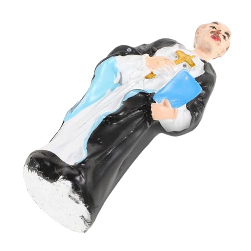 Supvox Jesus Sandtisch Modell Sandtisch Priester Modell Sandtisch DIY Dekoration Heimdekoration Exquisite Priester Skulptur Sandtisch Zubehör Winziges Priester Modell Kleine von Supvox