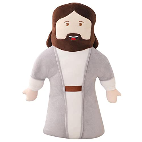 Supvox Jesus-kissenspielzeug Jesus-Kissen-Ornament Gefüllte Jesuspuppe Tragbare Jesuspuppe Jesus- Haushalts-Jesus-Puppe Plüsch-Jesus Geschmeidiger Jesus-plüsch Pp Baumwolle von Supvox