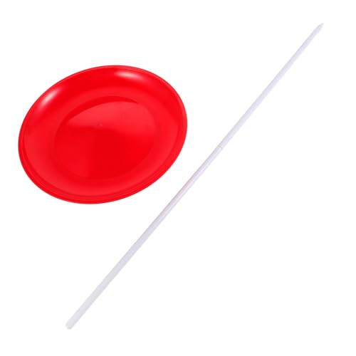 Supvox Jonglierteller mit Stab für Zirkus Einfach zu Erlernendes Performance Spinning Equipment Vielseitig Einsetzbar für Bühne Straßenauftritte und Jonglierkunst Supvox Jonglierteller mit Stab für Zirkus Einfach zu Erlernendes Performance Spinning Equipment Vielseitig Einsetzbar für Bühne Straßenauftritte und Jonglierkunst von Supvox