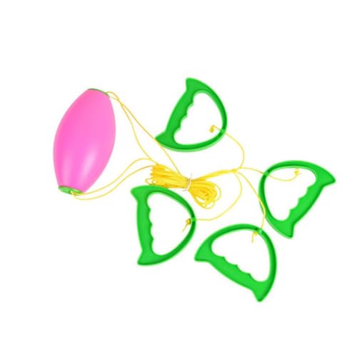 Supvox Jumbo Ball Umweltfreundliches Plastik Outdoor Indoor Zugball Für Ab Jahren Familientauglich Und Fördert Bewegung Und Sozialverhalten In Grün Rot Orange Zufällige Zufällige Farbe von Supvox