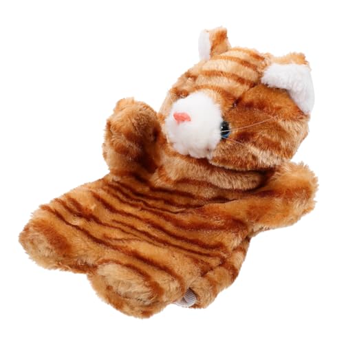 Supvox Kätzchen Handpuppe Stofftier Handpuppe Handpuppe Tier Handpuppe Kreatives Puppenspielzeug Weiche Handpuppe Rollenspiel Handpuppen Cartoon Puppe Plüsch Khaki Supvox Kätzchen Handpuppe Stofftier Handpuppe Handpuppe Tier Handpuppe Kreatives Puppenspielzeug Weiche Handpuppe Rollenspiel Handpuppen Cartoon Puppe Plüsch Khaki von Supvox