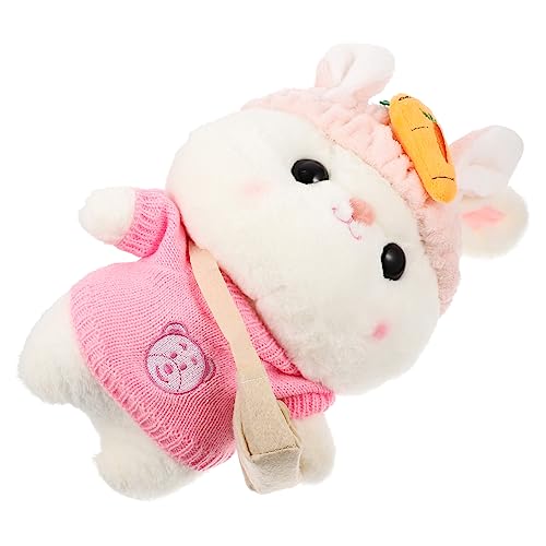 Supvox Kaninchen Plüschtier Bunny Toy Cartoon-plüschkaninchen Cartoon-plüschhase Kaninchengefüllter Kindergeschenk Dekorativer Ausgestopfter Hase Hasenpuppe Pp Baumwolle Supvox Kaninchen Plüschtier Bunny Toy Cartoon-plüschkaninchen Cartoon-plüschhase Kaninchengefüllter Kindergeschenk Dekorativer Ausgestopfter Hase Hasenpuppe Pp Baumwolle von Supvox