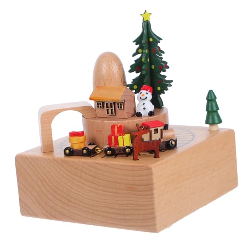 Supvox Karussell Vintage Wohnkultur hölzerne Weihnachtsbaum Musik Schneekugel Heimdekorationsprodukte Tanzmechanismus Vintage Schmuckstücke kleine Schneekugel Vintage Schneekugel Holz Supvox Karussell Vintage Wohnkultur hölzerne Weihnachtsbaum Musik Schneekugel Heimdekorationsprodukte Tanzmechanismus Vintage Schmuckstücke kleine Schneekugel Vintage Schneekugel Holz von Supvox