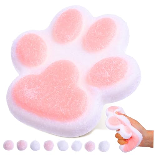 Supvox Katzenpfoten-Squishy-Spielzeug, Große Pfotenform, Squishy-Kinder, Squeezable Paw, Süßes Pfoten-Design, Squishy-Tier, Squishy Pinch Squeezing Toy Supvox Katzenpfoten-Squishy-Spielzeug, Große Pfotenform, Squishy-Kinder, Squeezable Paw, Süßes Pfoten-Design, Squishy-Tier, Squishy Pinch Squeezing Toy von Supvox