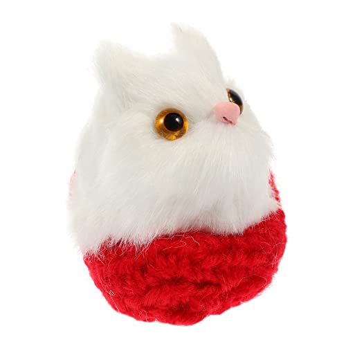 Supvox Katzenschmuck für kinderspielzeug spielsachen für Soft Toy spielzeuge für Haustier Plüsch knuddelig drinnen katzenartiges Katzenfigur Garn rot Supvox Katzenschmuck für kinderspielzeug spielsachen für Soft Toy spielzeuge für Haustier Plüsch knuddelig drinnen katzenartiges Katzenfigur Garn rot von Supvox