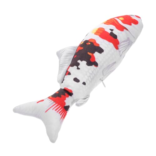 Supvox Plüschtiere Meereslebewesen Realistisches Kuscheltier Kawaii Essen Spielzeug Meerestier Plüschtiere Fischmodell Goldfisch-Ornament Süßes Japanisches Plüsch Meerestierspielzeug von Supvox