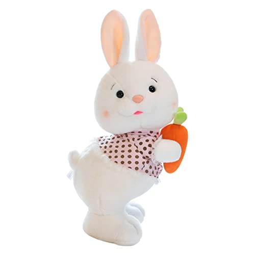Supvox Kawaii Plüschkaninchen Lustiges und Sicheres Kuscheltier für Wohnungsdeko und Schlafbegleiter für Rollenspiele und Unvergessliche Fotomomente von Supvox