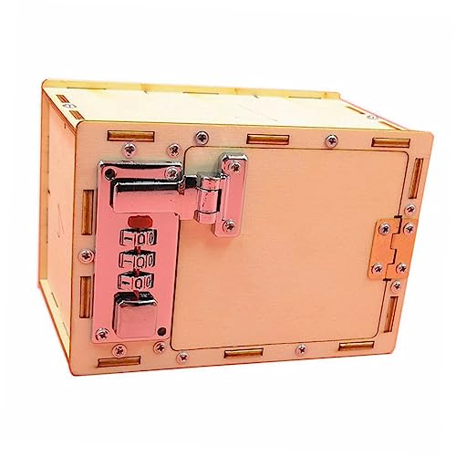 Supvox Kennwortboxmaterial DIY-Schließfach Schulmaterial für Schließfachwerkzeuge Bastelset für Hölzern von Supvox