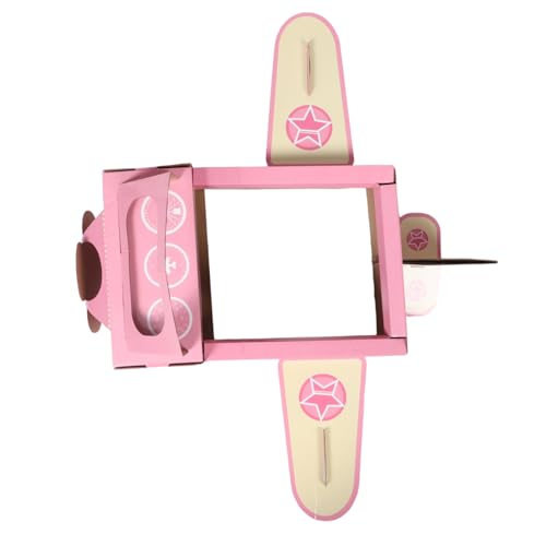 Supvox Kinderflugzeugkarton Pappflugzeugkostüm DIY Tragbares Flugzeugkartonkostüm Tragbares Flugzeugkostümspielzeug Kartonspielzeugkreation Flugzeugspielzeugpapier Rosa Supvox Kinderflugzeugkarton Pappflugzeugkostüm DIY Tragbares Flugzeugkartonkostüm Tragbares Flugzeugkostümspielzeug Kartonspielzeugkreation Flugzeugspielzeugpapier Rosa von Supvox