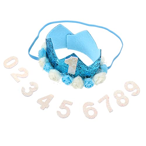 Supvox Kindergeburtstagskrone mit Zahlen und Weiß Diy Geburtstagskopfband für Jungen und Mädchen Bunte Partyhüte für Unvergessliche und Lustige Fotorequisiten Supvox Kindergeburtstagskrone mit Zahlen und Weiß Diy Geburtstagskopfband für Jungen und Mädchen Bunte Partyhüte für Unvergessliche und Lustige Fotorequisiten von Supvox