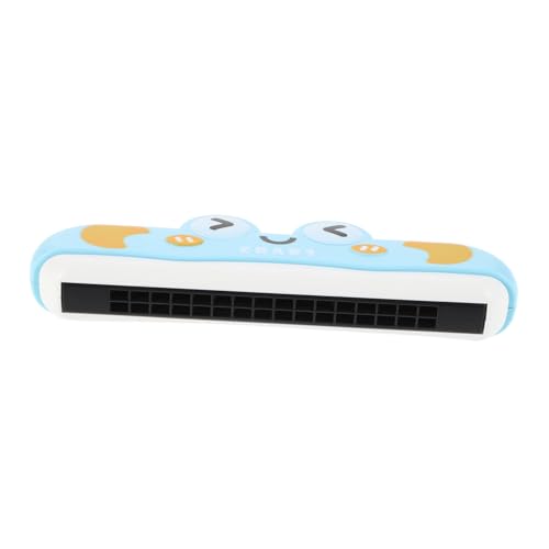 Supvox Kinderharmonika Harmonica Musikinstrument Mundharmonika für Kleinkinder Mundharmonika für kleine Musikinstrumente für -Instrumente Plastik Sky-Blue von Supvox