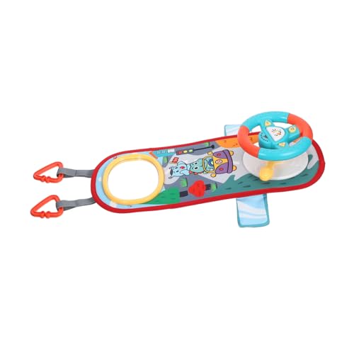 Supvox Kinderlenkrad Simulation Lenkrad für Interaktives Auto-lenkrad mit Leichter Bauweise Einfache Befestigung Am Rücksitz Fördert Motorische Fähigkeiten und Spielerisches Lernen Supvox Kinderlenkrad Simulation Lenkrad für Interaktives Auto-lenkrad mit Leichter Bauweise Einfache Befestigung Am Rücksitz Fördert Motorische Fähigkeiten und Spielerisches Lernen von Supvox
