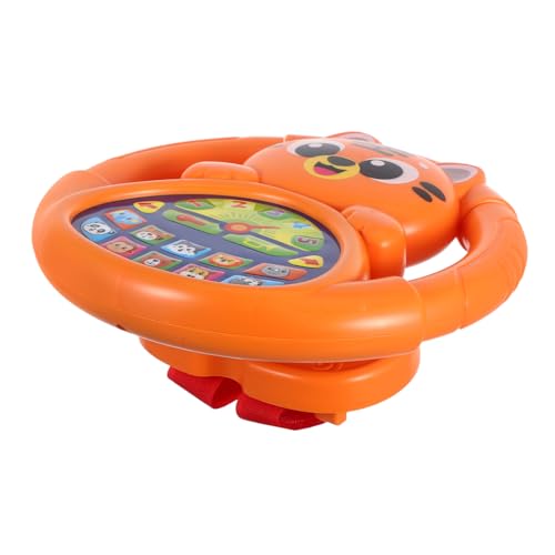 Supvox Kinderlenkradspielzeug für Kinderwagen Interaktives Leichter Stroller-Steering-Wheel-aufsatz Realistische Fahrsimulation Motorische Tragbar für Drinnen und Draußen Pädagogisches Supvox Kinderlenkradspielzeug für Kinderwagen Interaktives Leichter Stroller-Steering-Wheel-aufsatz Realistische Fahrsimulation Motorische Tragbar für Drinnen und Draußen Pädagogisches von Supvox