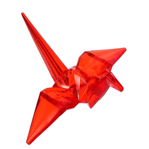 Supvox Kinderschmuck Schreibtischfiguren Origami-Dekorationen Origami- - Origami- -Ornamente Origami- -Statue Origami- -Dekorationen Kran Modell Acryl rot Supvox Kinderschmuck Schreibtischfiguren Origami-Dekorationen Origami- - Origami- -Ornamente Origami- -Statue Origami- -Dekorationen Kran Modell Acryl rot von Supvox