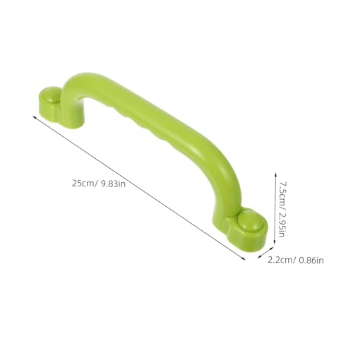 Supvox Kinderspielplatz Haltegriff rutschfest Robust UV Beständig Kinderfreundlich für Klettergerüste Hochbetten Spielhäuser Kunststoffgriffe Farblich Sortiert Zufällige Zufällige Farbe von Supvox