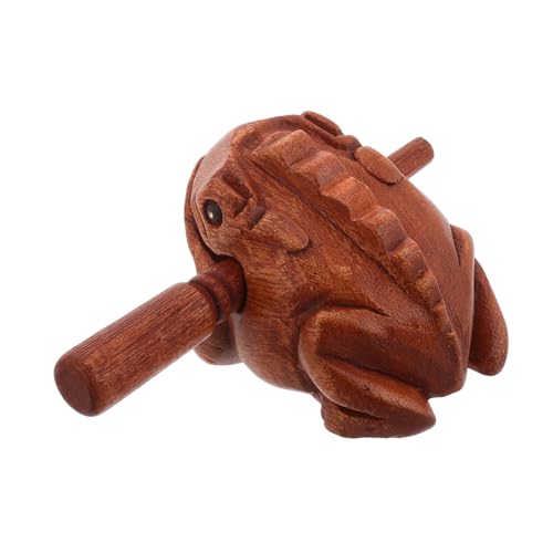 Supvox Klangspielzeug Holzfrosch Musikinstrument Klingendes Musikinstrument Handschlaginstrumente Musik-Rhythmus-Block Frosch Geräuschmacher Musikinstrumente Aus Holz Light Brown Hölzern Supvox Klangspielzeug Holzfrosch Musikinstrument Klingendes Musikinstrument Handschlaginstrumente Musik-Rhythmus-Block Frosch Geräuschmacher Musikinstrumente Aus Holz Light Brown Hölzern von Supvox