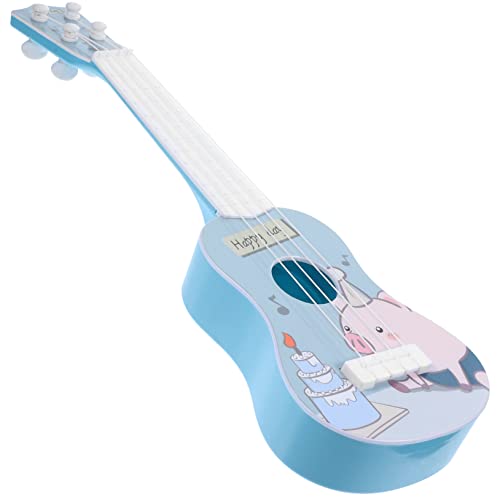 Supvox Kleine Ukulele für Spielzeuginstrument mit Saiten für Frühe Bildung und Musikalische Sicheres Design für Kleinkinder Perfektes Supvox Kleine Ukulele für Spielzeuginstrument mit Saiten für Frühe Bildung und Musikalische Sicheres Design für Kleinkinder Perfektes von Supvox