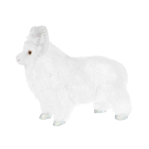 Supvox Kleines Schaf Plüschspielzeug Realistische Schaffigur für Dekoration und Kreative Nutzung Vielseitige Deko für Kinderzimmer und Garten Imitation von Schaf und Lamm für Sammler und Supvox Kleines Schaf Plüschspielzeug Realistische Schaffigur für Dekoration und Kreative Nutzung Vielseitige Deko für Kinderzimmer und Garten Imitation von Schaf und Lamm für Sammler und von Supvox