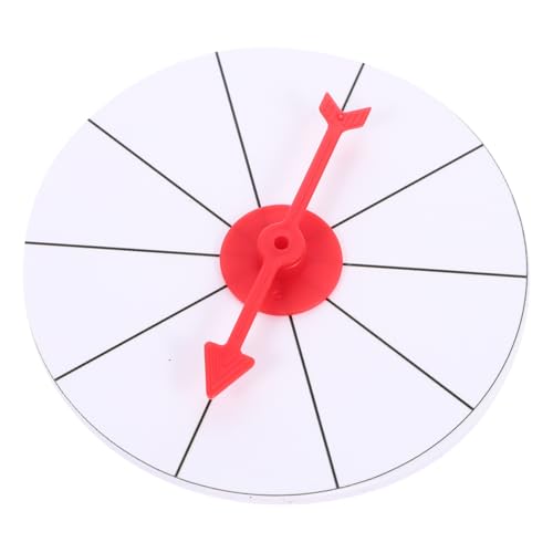 Supvox Kleines Wandspiel Drehbare Turntable für Party Unterricht Fundraiser Geschicklichkeitsspiel Kompakt Leicht Tragbar von Supvox